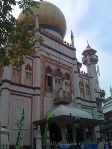 mosque in Arab town